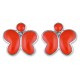butterfly red